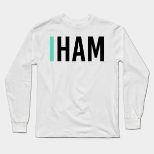 Lewis Hamilton - Driver Tag #2 Long Sleeve T-Shirt